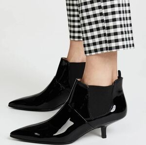 ACNE STUDIOS Kity Patent-leather Ankle Boots size EUR 36